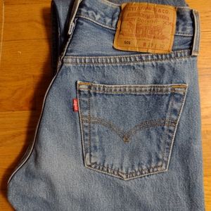 Levi's 501 Button Fly Jeans